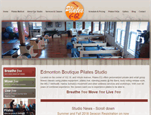 Tablet Screenshot of pilateseq.ca